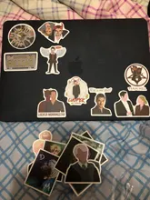 Pegatinas impermeables de PVC de temporada en la TV, 50 unids/lote de pegatinas de Lucifer para monopatín, calcomanía para equipajes, pegatina de juguete