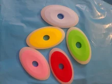 5 uds Neutral pluma borrable borrador especial mezcla enviar elíptica de plástico de goma para borrar de estudiante estudio papelería de la Oficina de la escuela suministros