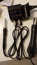 Welding-Rework-Station Display Hot-Air-Gun Repair-Solder-Iron Cell-Phone Digital 8898