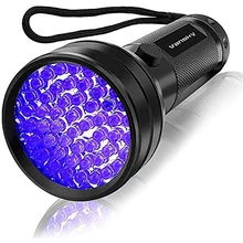 

UV flashlight 51LED black light pet urine detector for dog and cat urine drying stains and pet odor eliminator matching bed bugs