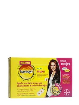 

Supradyn women's vitamins 21 + 7 tablets. They adapt to the women's cycle.