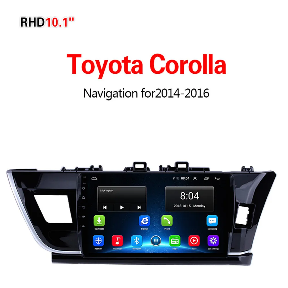 Lionet gps навигация для автомобиля Toyota Corolla 2014-2016 10 1 дюймов RT1020Y | Автомобили и