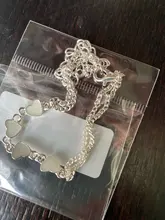 IF ME-Pulseras de corazón de amor para mujer, brazaletes luminosos de moda para mujer, cadenas de eslabones, Color plateado que brillan en la oscuridad, regalo para mujer 2020