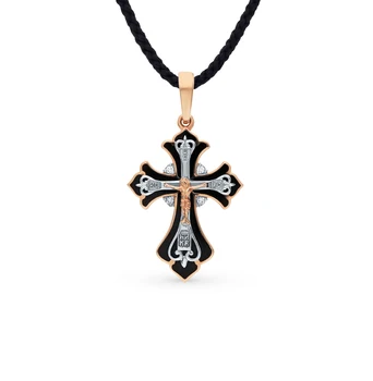 

Silver Pendant with diamonds sunlight sample 585