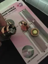 2 en 1 recortador eléctrico de cejas maquillaje indoloro ojo frente depiladora para las mujeres afeitar Razors Mini portátil utensilio para eliminar el vello Facial