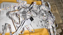 Diode Lamp-Tape Led-Strip-Light Tv-Background-Lighting Usb-Cable Key-Control Desk-Screen