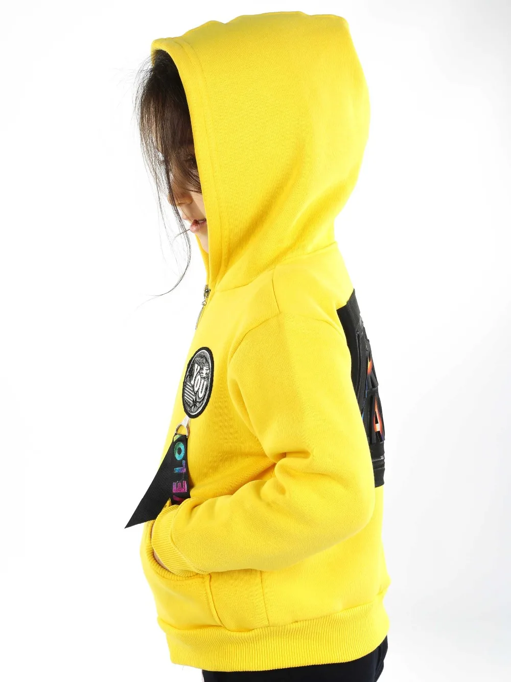 019-1822-001 Sarı Kışlık Kız Çocuk Sweat (6)