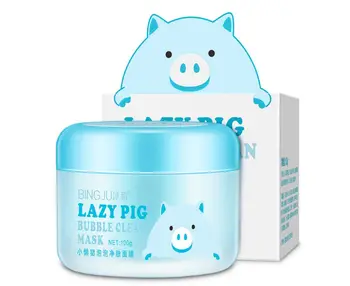 

Oxygen cleansing bubble facial mask Bingju lazy pig, 100g