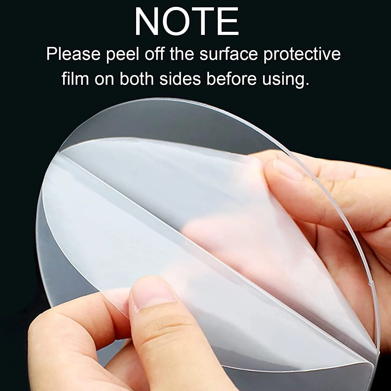 15/30/50PCS Clear Acrylic Circle Disc for Painting, Round Acrylic Sheet Ornaments Ornament Blanks for DIY, Art Craft, Engraving