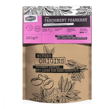 

Coffee Minges "origins India parsement peaberry", in grains, 250 gr