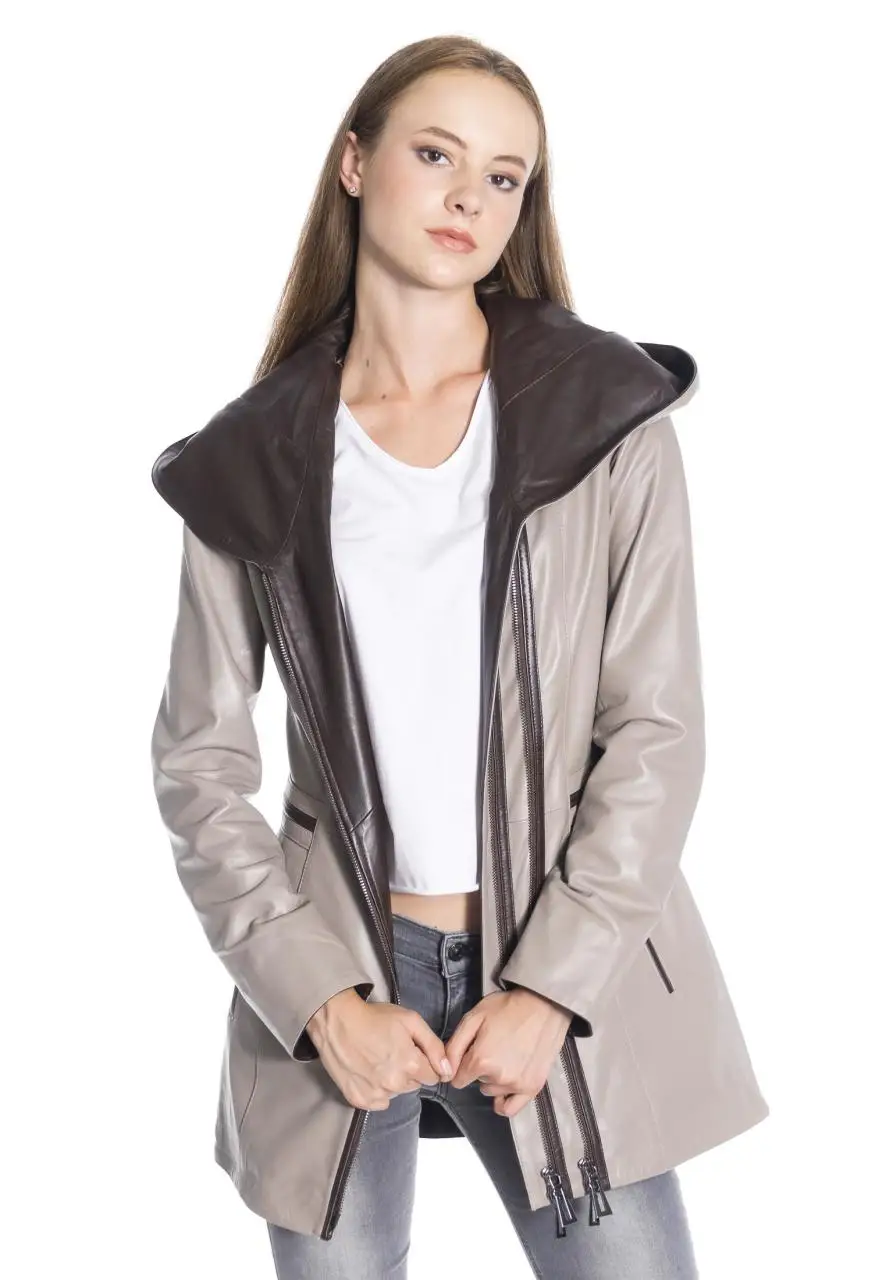 Рисунок 4 - Женская зимняя кожаная куртка