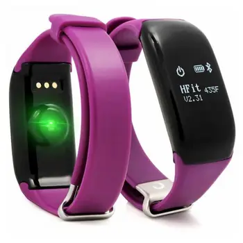 

Activity Bangle BRIGMTON BSPORT-14-M OLED 0.66" Bluetooth 4.0 IP67 Android /iOS 26 g Purple