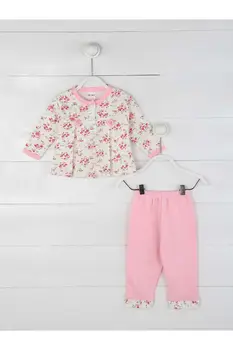 

Pink Summer Baby Girl The Tights suit
