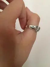 Nuevo creativo de la cara llorando anillos para mujer moda mujer anillo ajustable joyería damas Bar joyas del Club nocturno regalos triste amor anillo