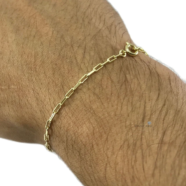 Buy quality Mens 916 Gold Cartier Cz Bracelet-MCRB20 in Ahmedabad