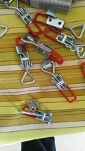 10 Uds. Abrazadera de pestillo de palanca 4001 100Kg 220Lbs capacidad de sujeción tipo Horizontal para herramienta de mano para soldadura, jigging, reparación