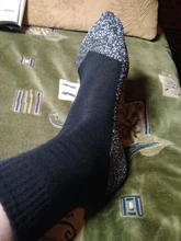 Calcetines térmicos de invierno de 35 grados, fibras aluminizadas, gruesos, únicos, cómodos, para mantener el pie caliente, 1 par