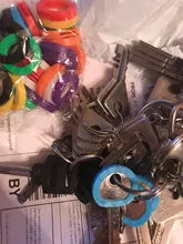 32 Uds. Multicolor elástico Color mixto hueco goma llave cubre redondo suave silicona llaves cerraduras llavero gorra caso