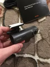 70mai coche DVR 1S APP y voz en Inglés Control 70mai 1S 1080P HD noche visión 70mai 1S Cámara de salpicadero era grabadora WiFi 70mai cámara de salpicadero