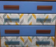 Stick Wallpaper Prepasted-Contact-Paper Living-Room Self-Adhesive Haohome Peel Multicolor