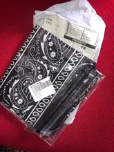 Headwear Bandana Scarf Hairwrap Sports Fashion Women Wrist Hip-Hop Double-Sided