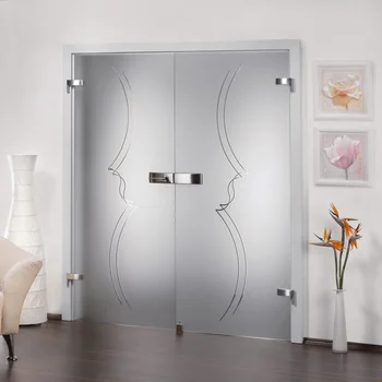 

Glass door