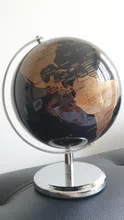 Accesorios de decoración del hogar, mundo Retro, mapa del mundo de aprendizaje moderno, mesa de estudio de niños, decoración, geografía, educación para niños