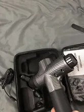 Pantalla LCD eléctrica masaje muscular arma 30 engranajes Fascia de tejido profundo masajeador cuello cuerpo atrás relajación dolor alivio Fitness relajarse