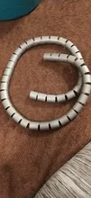 Organizador de Cable de 1m de 8/10/15/20/25mm, espiral de protección, envuelto sinuoso, Protector de Cable, cubierta de tubo (sin localizador de Cable)