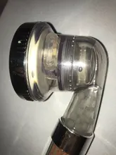 Bath-Head Shower Adjustable High-Pressure Stone Stream Negative-Ion Handheld Ce 