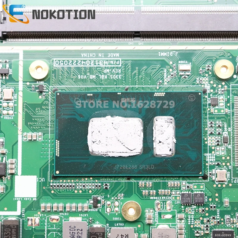 price reduction  NOKOTION 5B20R07542 for Lenovo IdeaPad 330S-15IKB 330S-KBL 15.6 Inch laptop motherboard SR3LD I3-70