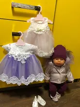 Muñeca de 10 unids/lote muñecas percha blanco rosa perchas de plástico americano recién nacido bebé accesorios 18 pulgadas muñeca