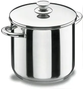 

Lacor-40125-deep pot with lid Vitrocor 24cm Inox