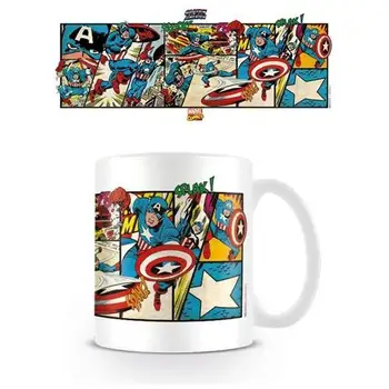 

Marvel Retro - Captain America Panels (Cup) PYRAMID8.74