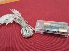 Garlands Lamp Light-String Battery-Powered Christmas-Decorations Home-Fairy-Lights Twinkle