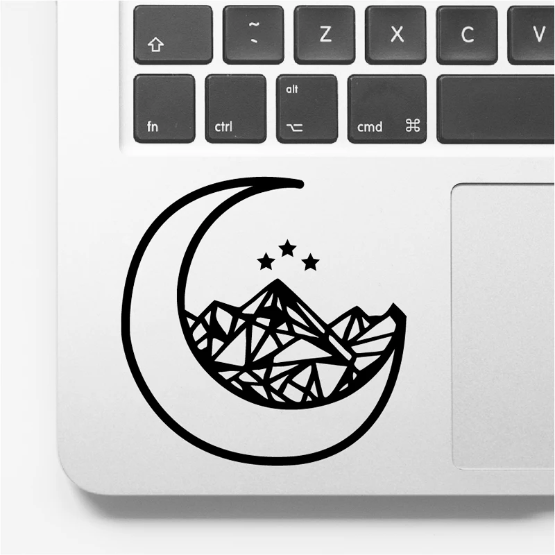Night Court Symbol Vinyl Art Sticker Car Window Decor , Sarah j Maas Rhysand Symbol Laptop Decals for Apple Macbook Air/ Pro