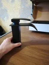 Tap Faucet Basin Sink Vanity Waterfall Cold-Mixer Orb/black Mount Crane Deck One-Handle