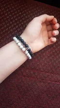 YIZIZAI, pulsera de pareja, pulseras de corona para mujer, cuentas de piedra dije, joyería para hombre, pulsera Masculina, pulsera femenina