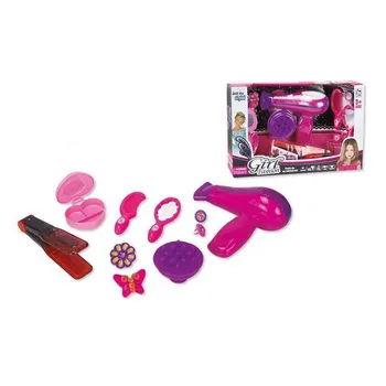 

Hair Dryer and Flat Iron Girl Fashion