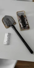 Pala y azadón militar plegable multifunción, 67cm, herramientas de jardín al aire libre, equipo de Camping, herramienta de excavación de Seguridad de Defensa