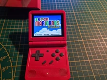 Handheld Console PS1 16-Simulators Dual-Open-System Retro New-Game Kids Powkiddy V90