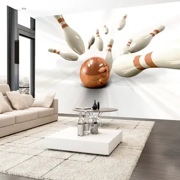 

Wall mural-Bowling-250x175 cm