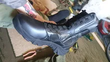 Military-Boots Hiking-Shoes Army Outdoor High-Top Mens New Anti-Collision-Quality