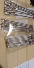 10 uds/1,5/2mm llavero EDC Etiqueta de cuerda de alambre de acero inoxidable lazo de Cable tornillo dispositivo de bloqueo clave llavero círculo campamento utensilio para colgar