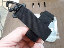 Guantes multiusos con gancho para acampada, guantes tácticos militares para exteriores, cuerda de escalada, hebilla de almacenamiento, ajuste de guante para acampada, hebilla colgante