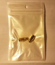 2 unids/lote RF SMA/RP-SMA, enchufe macho a hembra, convertidor de conector de Adaptador Coaxial RF para antena Raido SMA a SMA