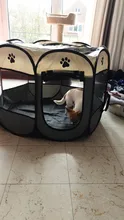Tent Playpen Puppy-Kennel-Bed Pet-Carrier Removable Octagon-Fence Folding Cats Easy-Operation