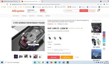 De juegos inalámbrico ratón de ordenador jugador PC silenciosa Mause recargable ergonómico ratón USB de 2,4 Ghz ratón óptico para PC portátil