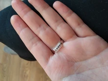 Herramienta de joyería Ajuste de anillo Invisible transparente espiral cable reductor de tensión tamaños ajustables