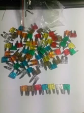 35pcs MIXED Mini Blade Fuse AUTO Car 5 7.5 10 15 20 25 30 AMP